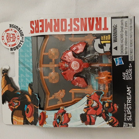 Transformers RID Robots in Disguise Mini-Con SLIPSTREAM Action Figure 2014 NIP - Picture 5 of 12